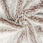 Preview: Plüschstoff Shaggy75x100cm mokka braun Diip Dye – Kullaloo